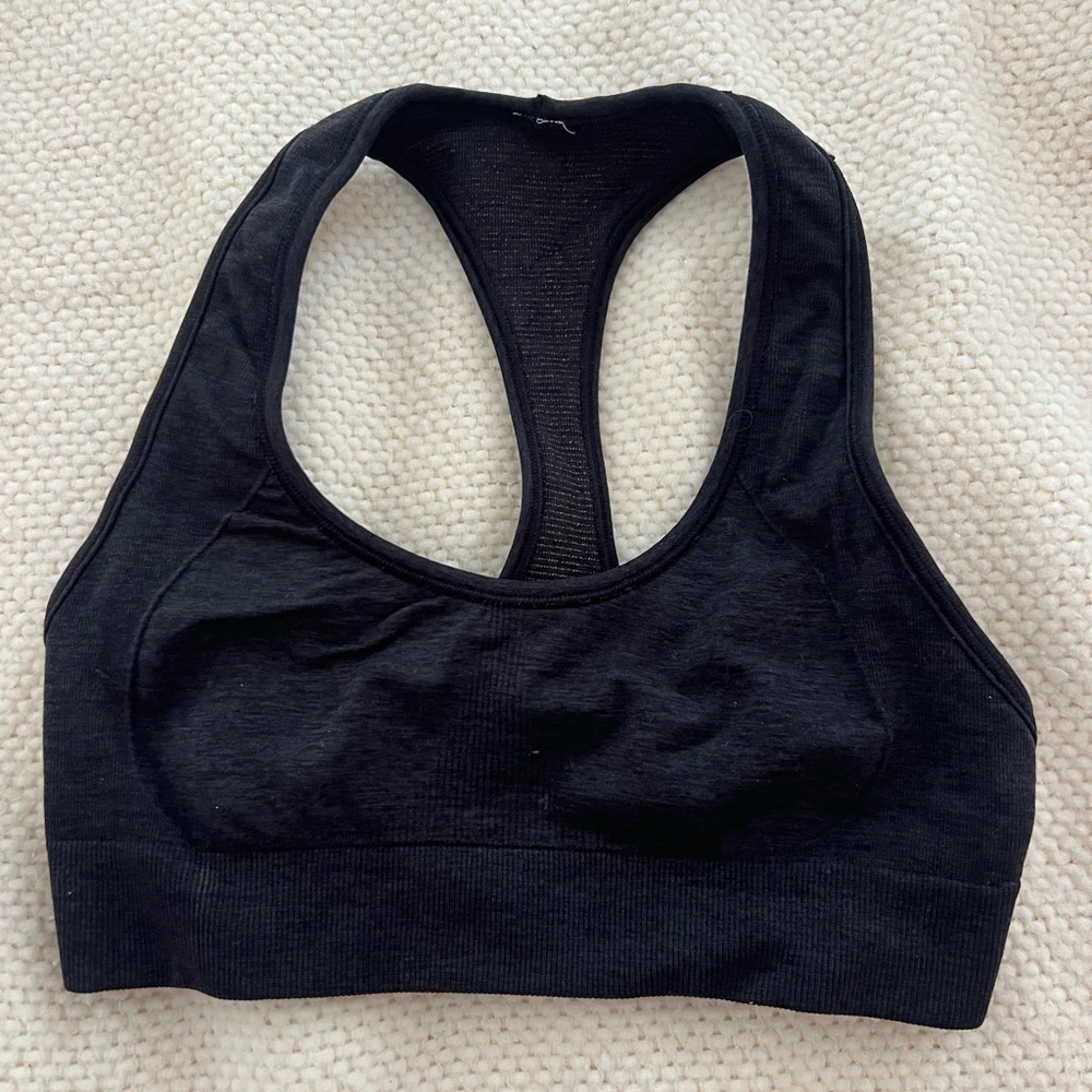 Lulu lemon racerback bra - dark gray